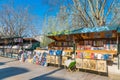 Paris, the book shops on the banks