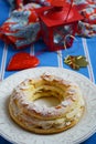 Paris-Brest pastry Royalty Free Stock Photo