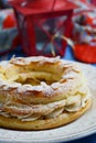 Paris-Brest pastry Royalty Free Stock Photo