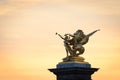 Paris Bridge Alexandre III detail