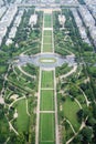 Paris- Champs de Mars from the Eiffel Tower