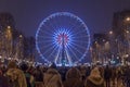 Paris Champs Elysee Ferris wheel