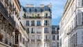 Paris, charming street and buildings
