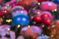 Paris Christmas tree decoration detail Royalty Free Stock Photo