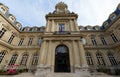 Paris, the city hall of the 3rd district in the Marais, beautiful building Royalty Free Stock Photo