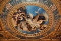 Paris city hall`s celling painting