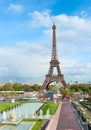 Paris cityscape with Eiffel tower. Royalty Free Stock Photo