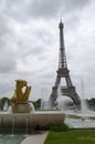 Paris cityscape with Eiffel tower Royalty Free Stock Photo