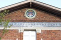 Paris coat of arms, Fluctuat Nec Mergitur motto, on facade