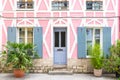 Paris, colorful house