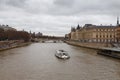 Paris. Conciergerie. Pont Neuf. Royalty Free Stock Photo