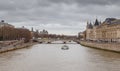 Paris. Conciergerie. Pont Neuf. Royalty Free Stock Photo