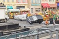 Paris - Disney Studios, Stunt Car Royalty Free Stock Photo