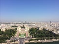 Paris eifeltower view Royalty Free Stock Photo