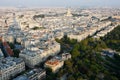 Paris from the Eiffel Tower Royalty Free Stock Photo