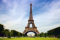 Paris - the Eiffel Tower Royalty Free Stock Photo