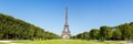 Paris Eiffel tower panorama France panoramic view travel Royalty Free Stock Photo