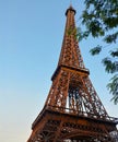 Paris Eiffel Tower Replica in India Waste to Wonder Royalty Free Stock Photo