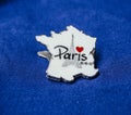 Paris Eiffel Tower souvenir Royalty Free Stock Photo