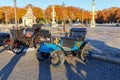 Paris. Exhibition of retro cars.