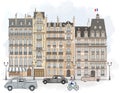 Paris - Facades Royalty Free Stock Photo