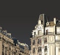 Paris - Facades Royalty Free Stock Photo