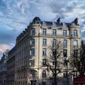 Paris, facades avenue Bossuet Royalty Free Stock Photo