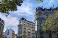 Paris, facades avenue Bossuet Royalty Free Stock Photo