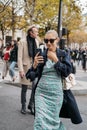 Paris fashion week street style