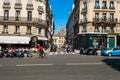 Paris, France - Apr 20, 2019 - Beautiful weather in the historical part of Paris Royalty Free Stock Photo