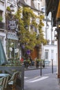 PARIS, FRANCE - April 16, 2024: Cafe au vieux paris in Paris Royalty Free Stock Photo