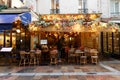 Cafe Creme is traditional French cafe located on picturesque Montorgueil street in central Paris.