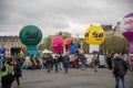 Paris, France - april 6th 2023 - protests in Paris against the pension reform and Macron Royalty Free Stock Photo