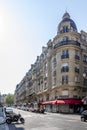 Typical haussmann buildings in Paris Royalty Free Stock Photo