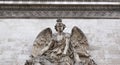 Paris, France, Arc de Triomphe de l`Etoile, Triumphal Arch of the Star, Champs Elysees, , Place Charles de Gaulle, skyline Royalty Free Stock Photo