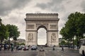 Arc de Triomphe - Arch of Triumph, Paris Royalty Free Stock Photo