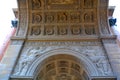 Arch Triumph Carrousel in Paris, details