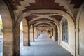 Paris, France. August 2022. The arches of Place des Vosges Royalty Free Stock Photo