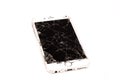 Broken iPhone 6S developed by the company Apple Inc Royalty Free Stock Photo