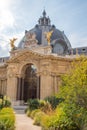 Paris, France. August 2022. The courtyard and colonnade of the Petit Palais in Paris.