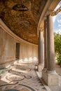 Paris, France. August 2022. The courtyard and colonnade of the Petit Palais in Paris.