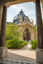 Paris, France. August 2022. The courtyard and colonnade of the Petit Palais in Paris.