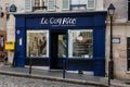 Le Coq Rico French Restaurant on Montmartre Royalty Free Stock Photo