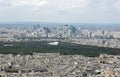 Paris, France - August 21, 2018: Skyscrapers of Defense Busine