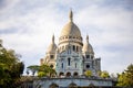 Paris, France - 24.04.2019: Basilica Sacre Couer at Montmartre in Paris, France