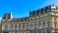 Paris, France, beautiful buildings place des Victoires Royalty Free Stock Photo