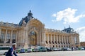 PARIS, FRANCE, circa april, 2016: The famous Petit Palais museum in Winston churchill avenue. Royalty Free Stock Photo