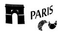 Paris illustration clipart