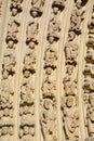 Details of Notre Dame cathedral of Paris Royalty Free Stock Photo