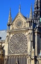 Details of Notre Dame cathedral of Paris Royalty Free Stock Photo